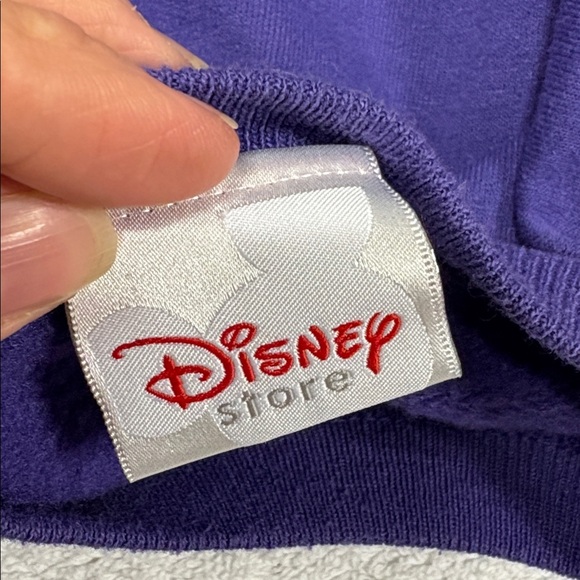 Vintage Disney store Purple Princess Crewneck sweatshirt size medium - Picture 7 of 8